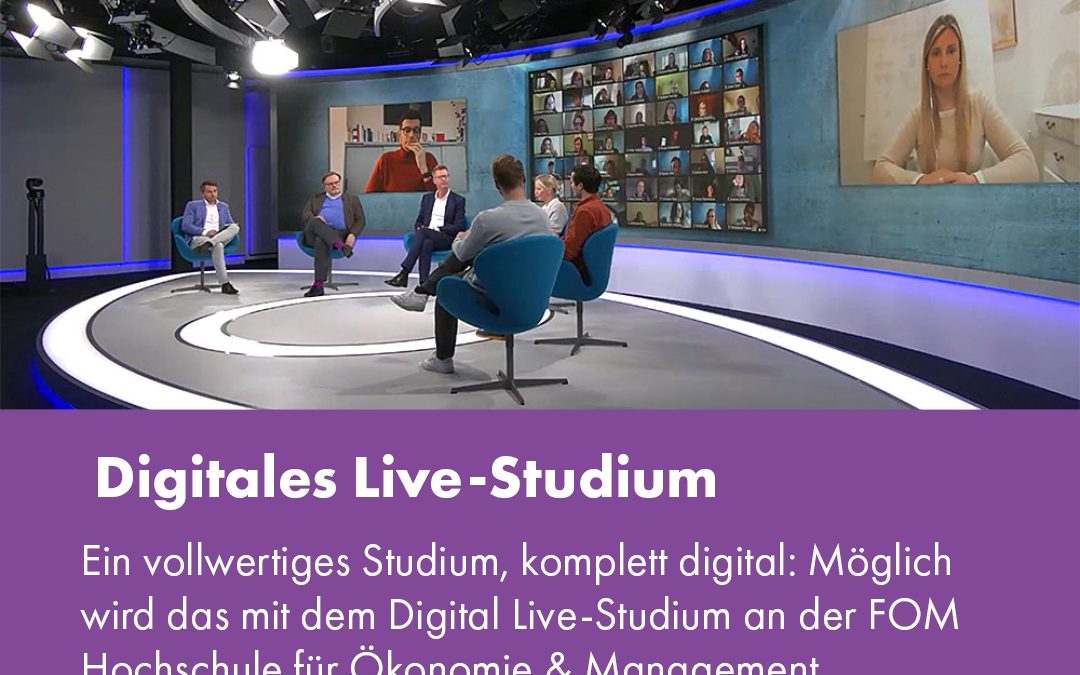 FOM Digitales Live-Studium