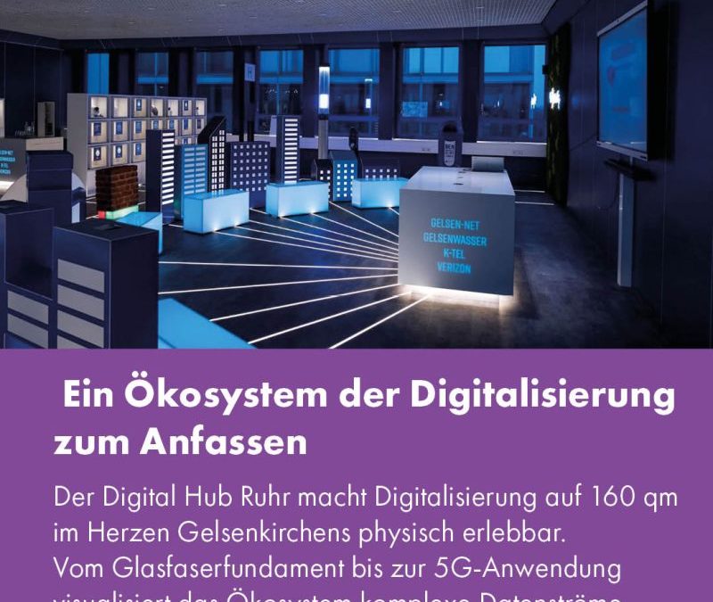 RUHR.ON-Mittwoch: Digitalisierung zum Anfassen – im Digital Hub Ruhr. Die Herausforderung: #Digitalisierung ist für viele abstrakt – es fehlt an Orten, an denen Technologien und ihr Zusammenspiel praxisnah erlebbar werden.