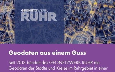 RUHR.ON-Mittwoch: Geodaten aus einem Guss mit dem GEONETZWERK.RUHR.