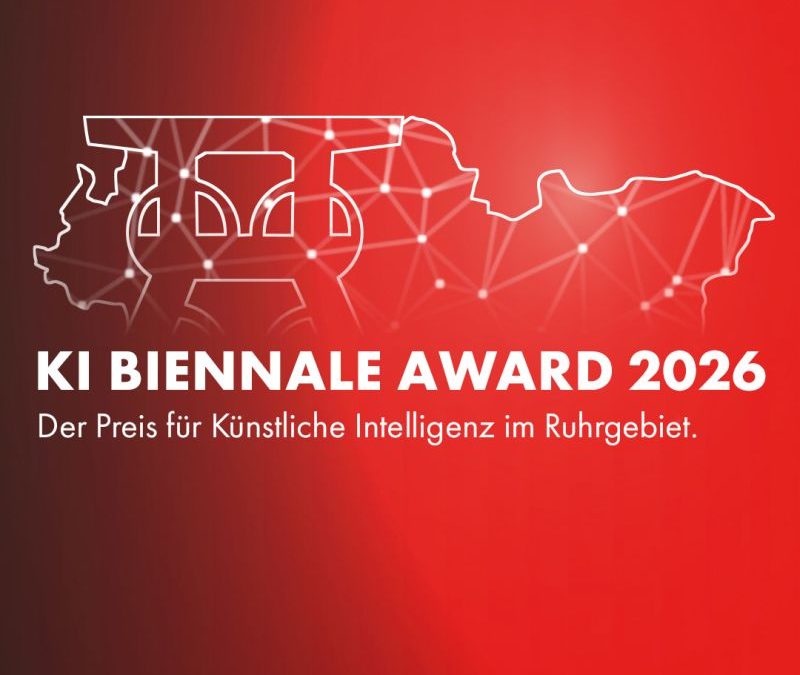 KI, die wirkt. Wir starten den KI Biennale Award und 14 führende Köpfe aus #Wirtschaft, #Politik und #Wissenschaft entscheiden, welche KI-Projekte im #Ruhrgebiet ausgezeichnet werden.