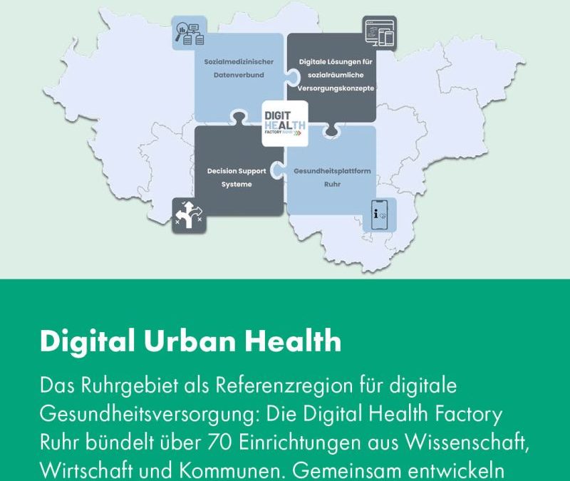 RUHR.ON-Mittwoch: Digitale Gesundheit neu gedacht – mit der #DigitalHealthFactoryRuhr.