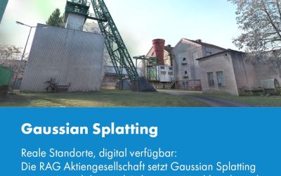 RUHR.ON-Mittwoch: Digitale Zwillinge in Rekordzeit – mit Gaussian Splatting bei der RAG Aktiengesellschaft.