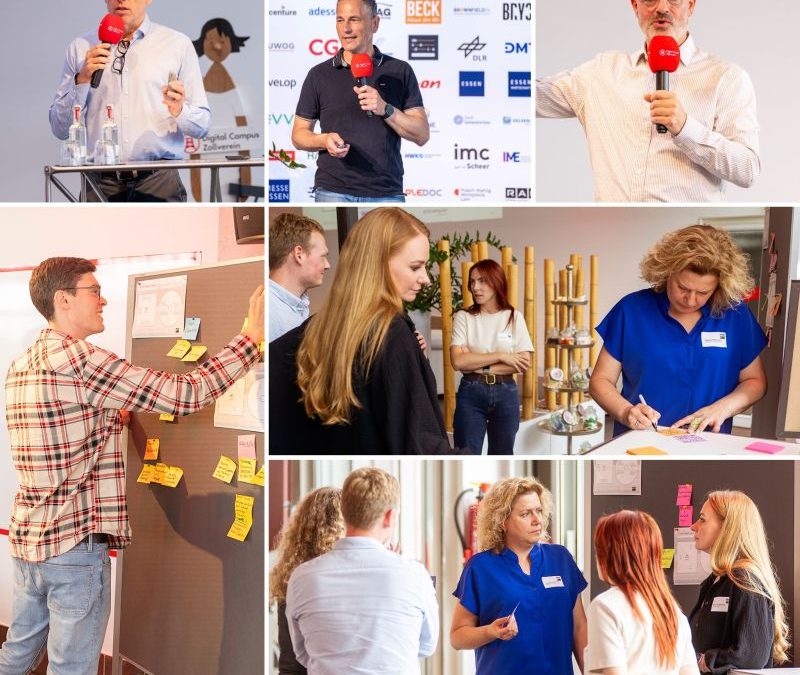 Vom Denken ins Machen: Der 2. Methodentag im Digital Expert Zollverein Programm stand ganz im Zeichen von #Ideation, #Prototyping und #Praxistransfer.