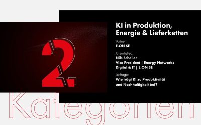 KI, die wirkt. Die Einreichungsphase für den KI Biennale Award 2026 – den Preis für Künstliche Intelligenz im Ruhrgebiet – läuft. Heute folgt Kategorie 2: #KI in #Produktion, #Energie & #Lieferketten. Bis zum 31. August können Projekte eingereicht werden.