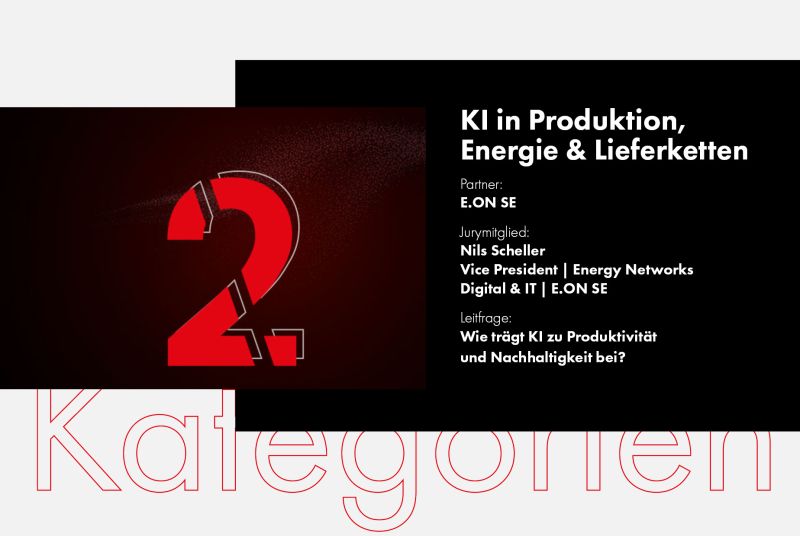 KI, die wirkt. Die Einreichungsphase für den KI Biennale Award 2026 – den Preis für Künstliche Intelligenz im Ruhrgebiet – läuft. Heute folgt Kategorie 2: #KI in #Produktion, #Energie & #Lieferketten. Bis zum 31. August können Projekte eingereicht werden.