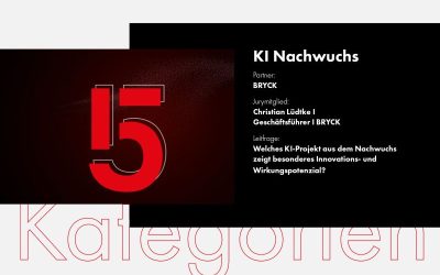 KI, die wirkt. Die Einreichungsphase für den KI Biennale Award 2026 – den Preis für Künstliche Intelligenz im Ruhrgebiet läuft. Heute folgt Kategorie 5: #KI #Nachwuchs. Bis zum 31. August können Projekte eingereicht werden.