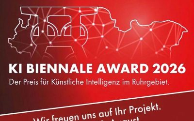 Heute ist der letzte Tag. Um Mitternacht schließt die Bewerbung für den KI BIENNALE AWARD 2026.