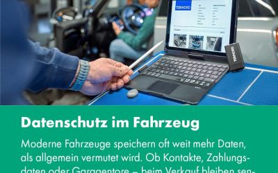 RUHR.ON-Mittwoch ist zurück: Datenschutz fürs „Smartphone auf Rädern“ – mit der TÜV NORD GROUP Onboard Car Diagnosis.
