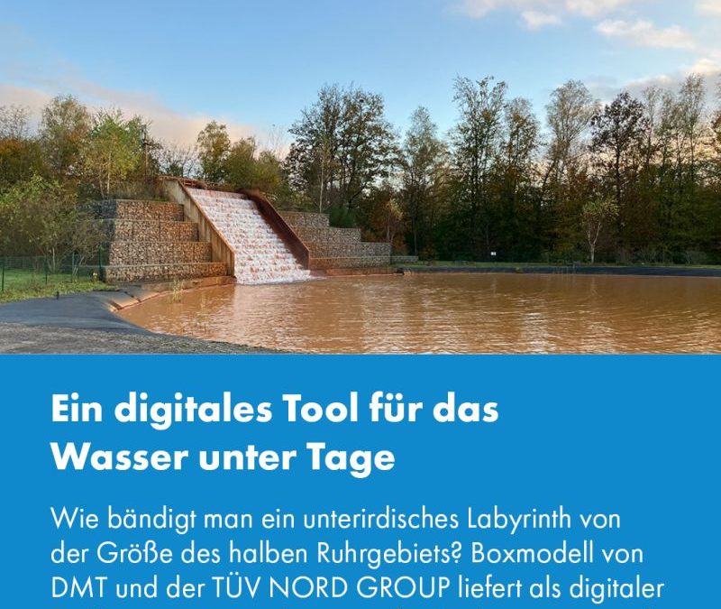 RUHR.ON-Mittwoch: Wenn #Digitalisierung unter Tage denkt – mit dem Boxmodell der DMT GROUP und der TÜV NORD GROUP.
