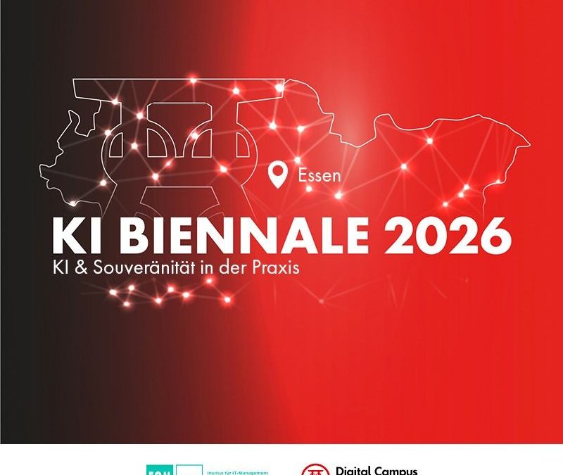 Mit dem 7. Data Science Forum „KI-Souveränität: Zwischen Hochöfen und Patientenbetten“ steht eine weitere Veranstaltung im Programm der KI Biennale 2026 im Fokus.